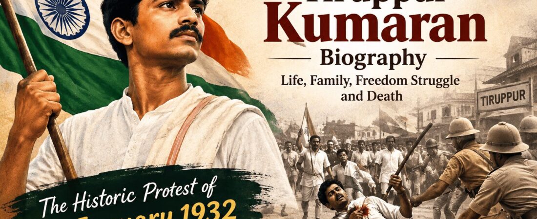 Tiruppur Kumaran Biography: Life, Family, Freedom Struggle & Death